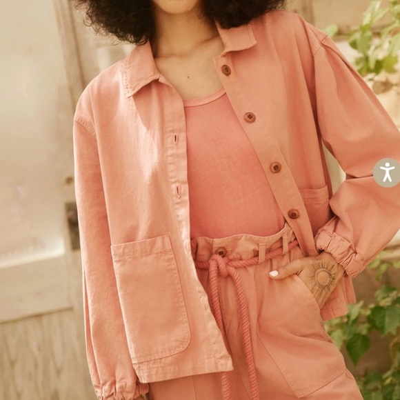 The GREAT Blouson Sleeve Chore Coat - Picture 1 of 9
